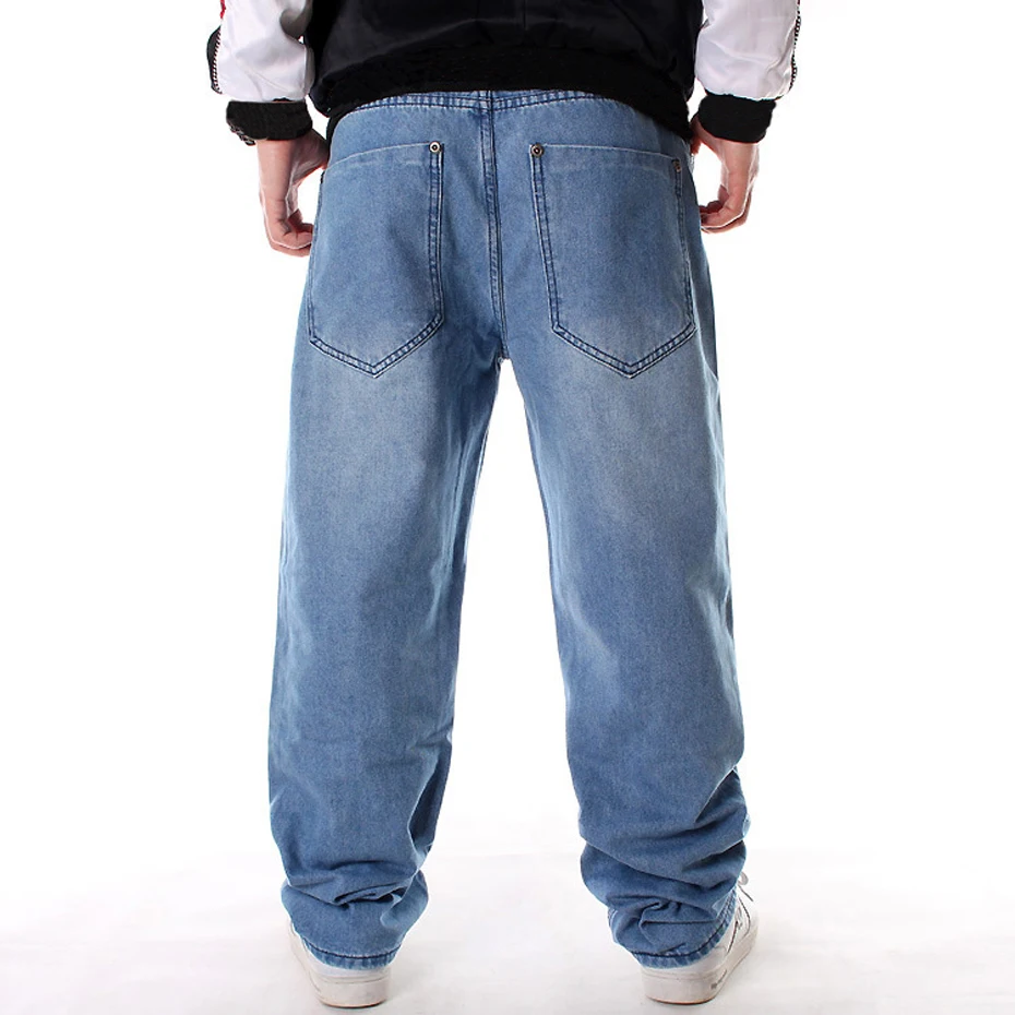 Holyrising, мужские свободные джинсы, джинсы для скейтборда, мешковатые штаны, джинсовые штаны в стиле хип-хоп, мужские джинсы размера плюс 30-46, 18756-5