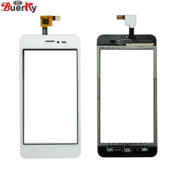 

BKparts 100% Tested 10pcs Touch Screen For Wiko Jimmy Touchscreen Front Glass Panel Digitizer Replacement