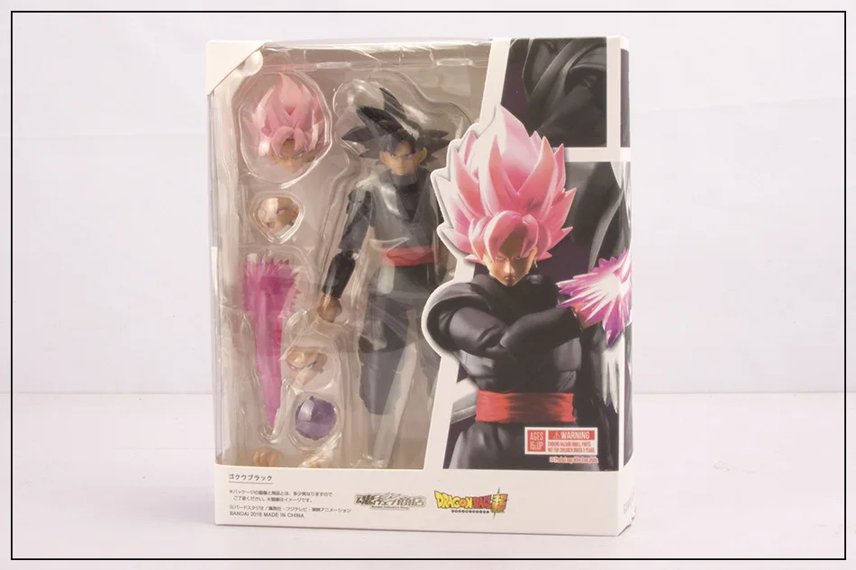 Экшн фигурки dragon ball и super goku Black Zamasu ПВХ игрушки для детей аниме Dragon Ball Z Son Goku