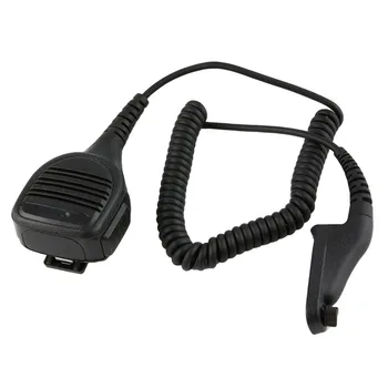 

Speaker Mic with Reinforced Cable for Motorola Radio Remote Shoulder Speaker Microphone Noise Reduction Waterproof IP55