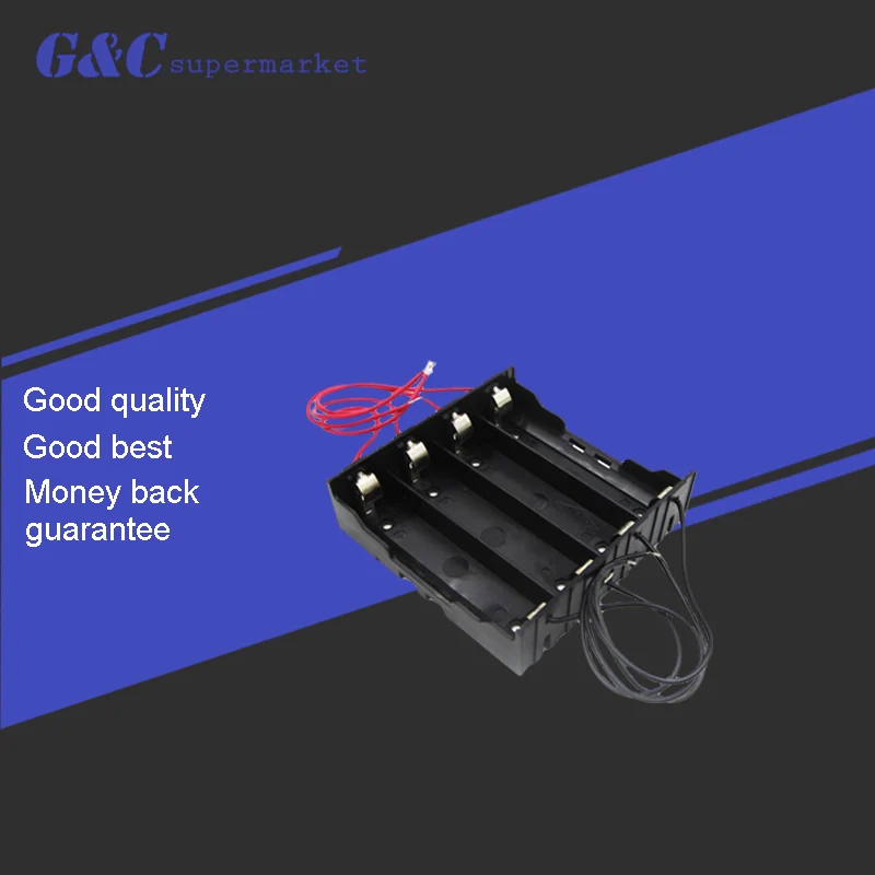 

Plastic Battery Holder Storage Box Case For 4x 18650 Rechargeable Battery