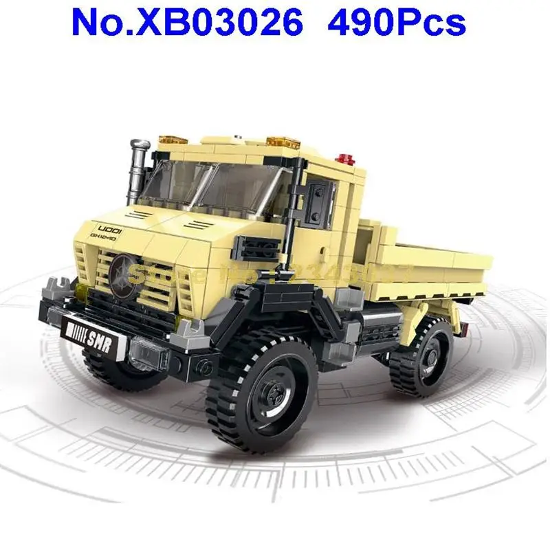 Xb03026 490pcs technic автомобиль супер строительные блоки для грузовиков игрушка