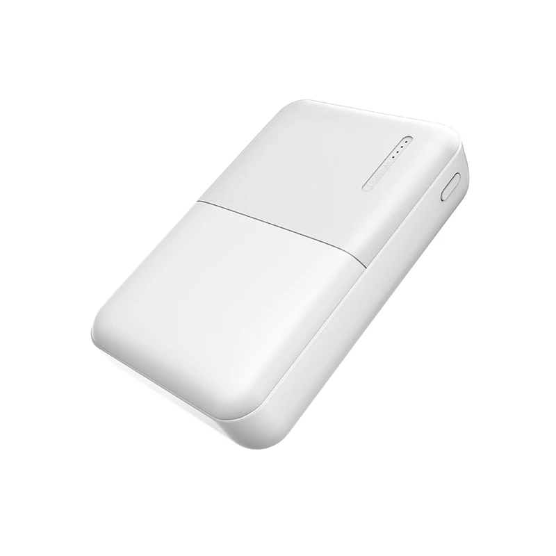 A.S 10000 мАч портативное зарядное устройство для зарядки mi ni Poverbank внешний аккумулятор зарядное устройство для Xiaomi mi 9 iPhone - Цвет: White 10000mah