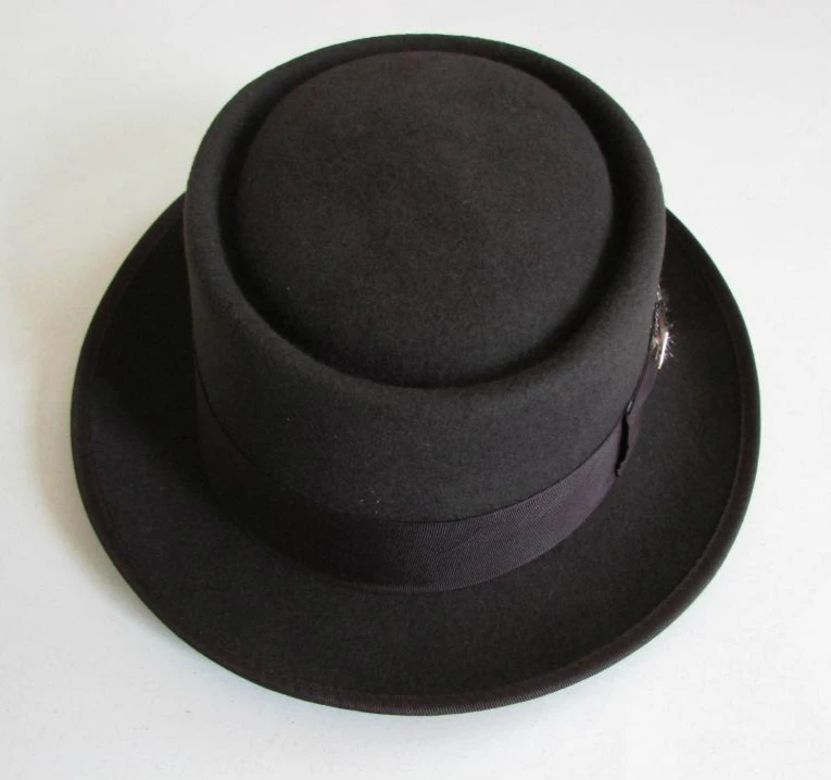 stetson stratoliner Male Fedora Hat Wool Panama Cap Male Fashion Fedoras Hat Woolen Cap Retro Joker Feathers Caps Fedora hat For Man  B-8129 fedora hats for sale