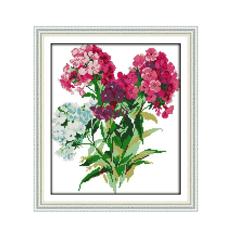 Joy Sunday красивый яркий букет из небольших рукоделий DIY для шитья вышивка ручной