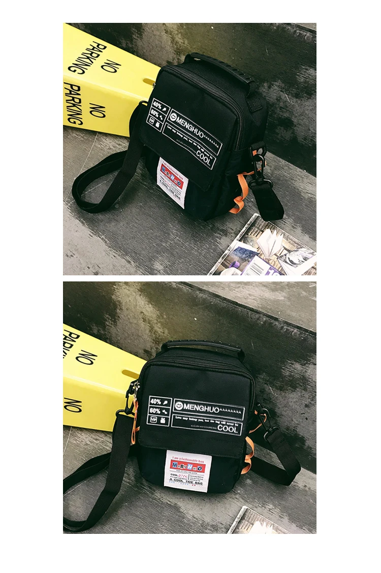 Menghuo 2018 New Crossbody Bag Multifunctional Men Bag Retro Women Handbags Nylon Shoulder Bags Messenger Bags Waist Packs Bags (42)