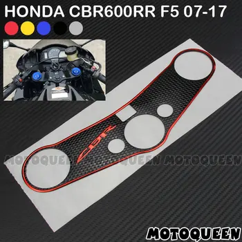 

3D Motorcycle Decal Pad Triple Tree Top Clamp Upper Front End Sticker For Honda CBR600RR F5 08 09 10 11 12 13 14 15 16 2007-2017