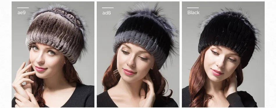 fur woman winter hats PCM009 (5)