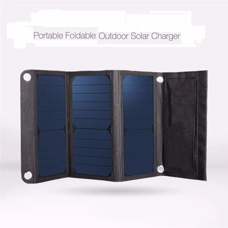  BUHESHUI 21W Foldable Solar Charger/ Mobile Phone Charger/Camping Outdoor Travel Portable Solar Pan