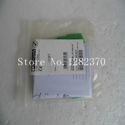 

New original authentic PHCENIX CONTACT transmitter MINI MCR-SL-PT100-UI Spot
