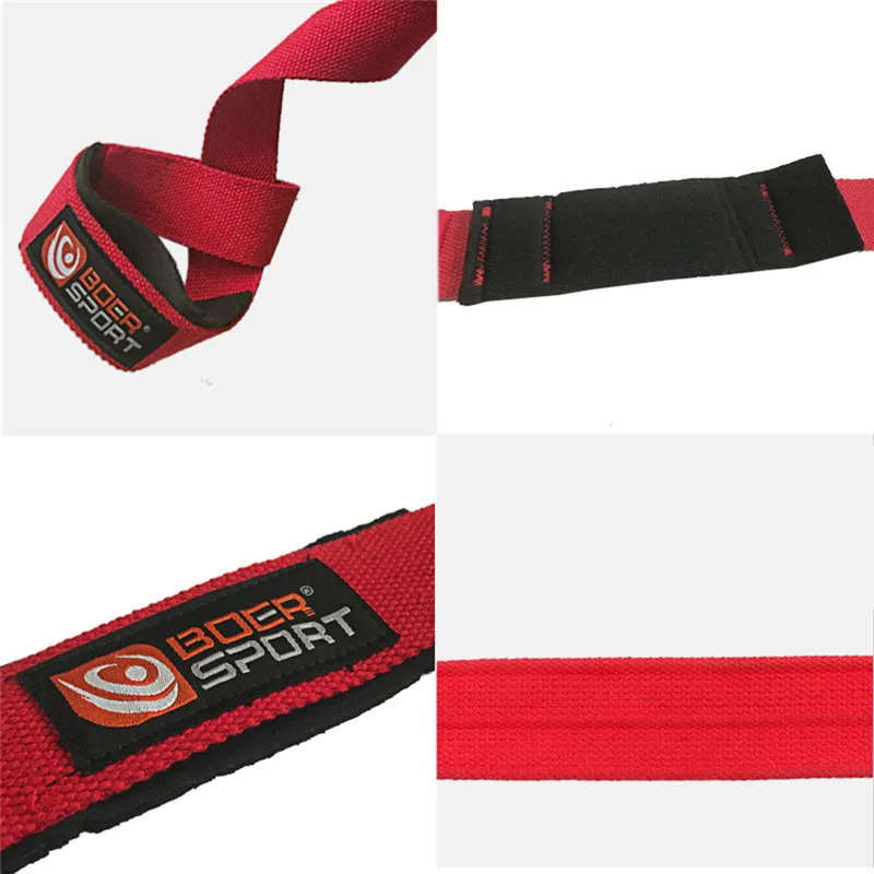 1 Pair Fitness Body Building Weight Lifting Belt Grip Straps Fitness Weight Belt Sport Gym Dumbbell Powerlifting Crossfit Grip