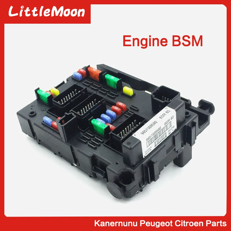 

New Genuine Fuse Box Unit Assembly Under Bonnet 9657608580 6500Y1 BSM B5 For Lancia Phedra Fiat Ulysse Citroen C8 Peugeot307 807