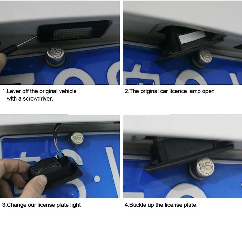LED License LampCanbusfor Prosche-8
