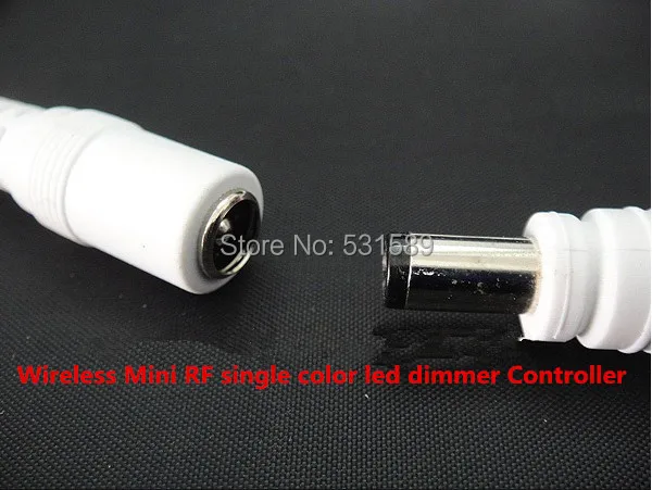 100 шт мини-пульт дистанционного управления для одного Цвет Светодиодные ленты лампы RF Диммер для работающего на постоянном токе 12 В в 12A, для 3528 5050 Светодиодные ленты