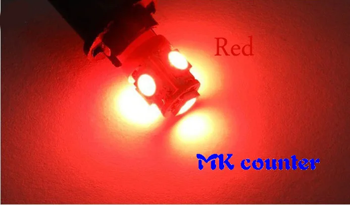 500X T10 194 168 W5W 12V 5050 5 SMD светодиодные лампочки белый индикатор парковки лампы для