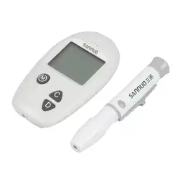 Сахара в крови Тесты s глюкометр диабетической помощи крови Тесты диабет бытовой монитор обнаружения глюкометр L4