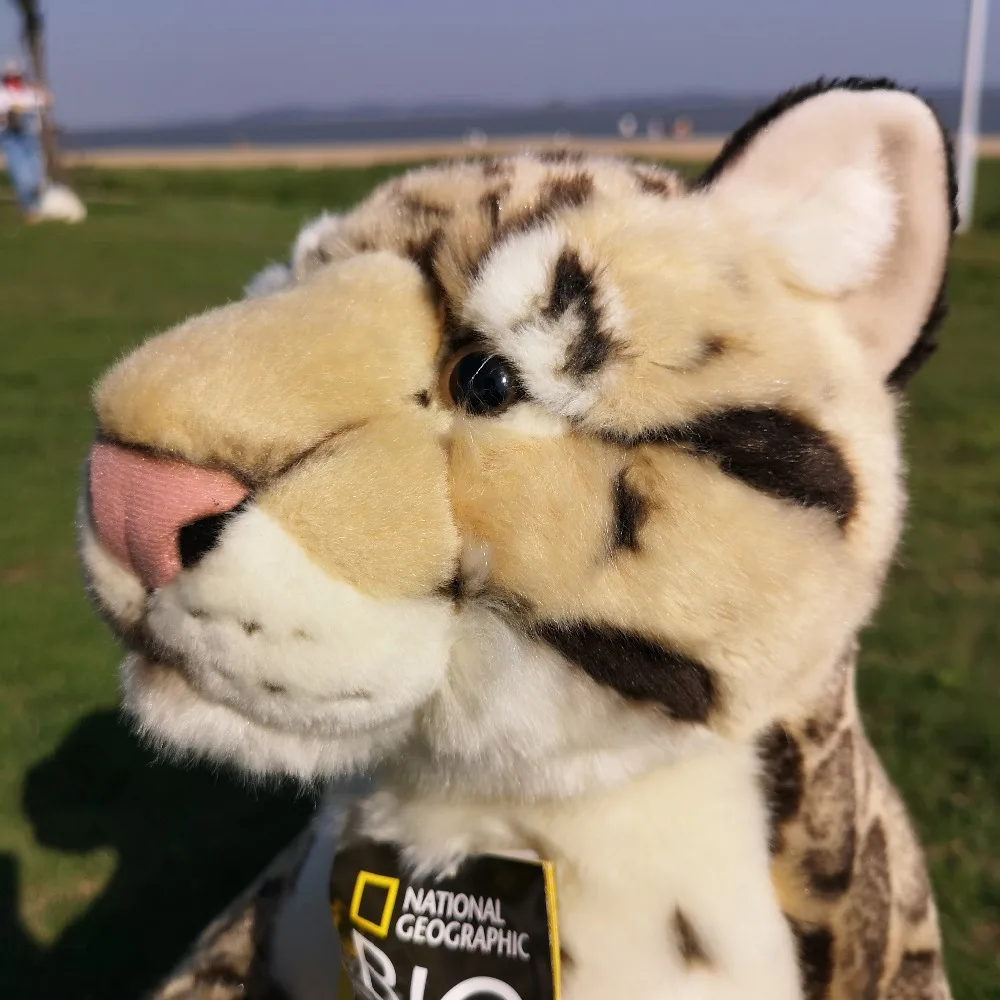 National Geographic 55 см реалистичные мягкие животные игрушки леопард плюшевые Гепард для детей подарки на день рождения