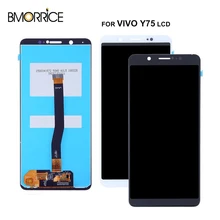 For Vivo Y75 TFT LCD Display Touch Screen Digitizer Full Assembly Replacement Parts No Frame Black White 100% Tested For Vivo Y75 TFT LCD Display Touch Screen Digitizer Full Assembly Replacement Parts No Frame Black White 100% Tested