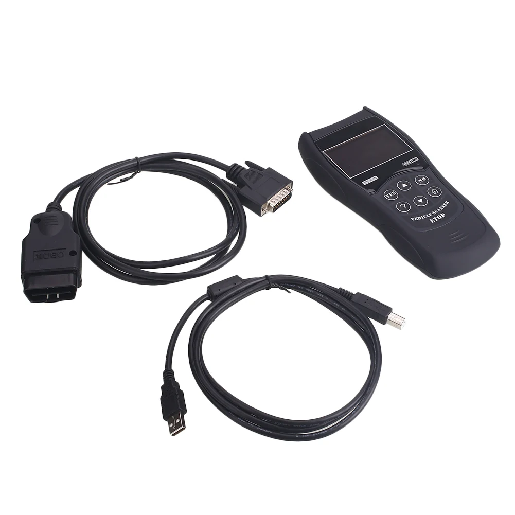 ABS черный инструмент OBD2 точный Автомобильный сканер прочный автомобильный диагностический инструмент техническое обслуживание для Vs890