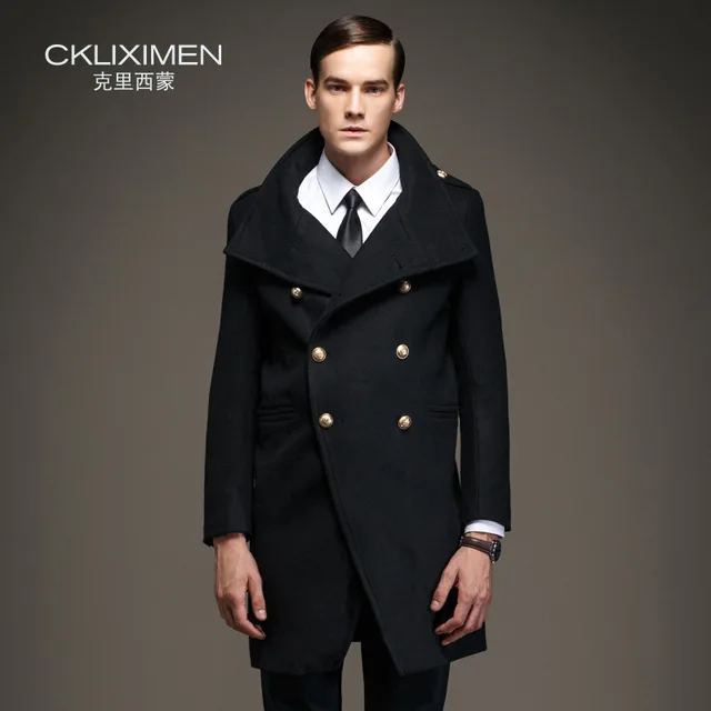 CKLIXIMEN Brand Clothing Double Breasted Winter Wool Coat