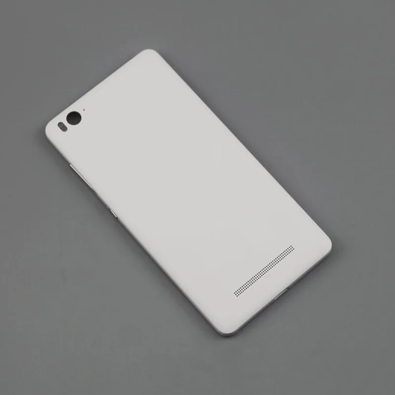 Original Battery Cover for Xiaomi MI4I MI4C MI 4I 4C Rear Housing Back Door Case With Flash Replacement Parts black white blue pink 4