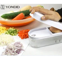 NEUE 5 STÜCKE/1 Satz Multifunktions Obst & Gemüse Hobel Häcksler Schredder Covenience Küche werkzeuge Outils de küche