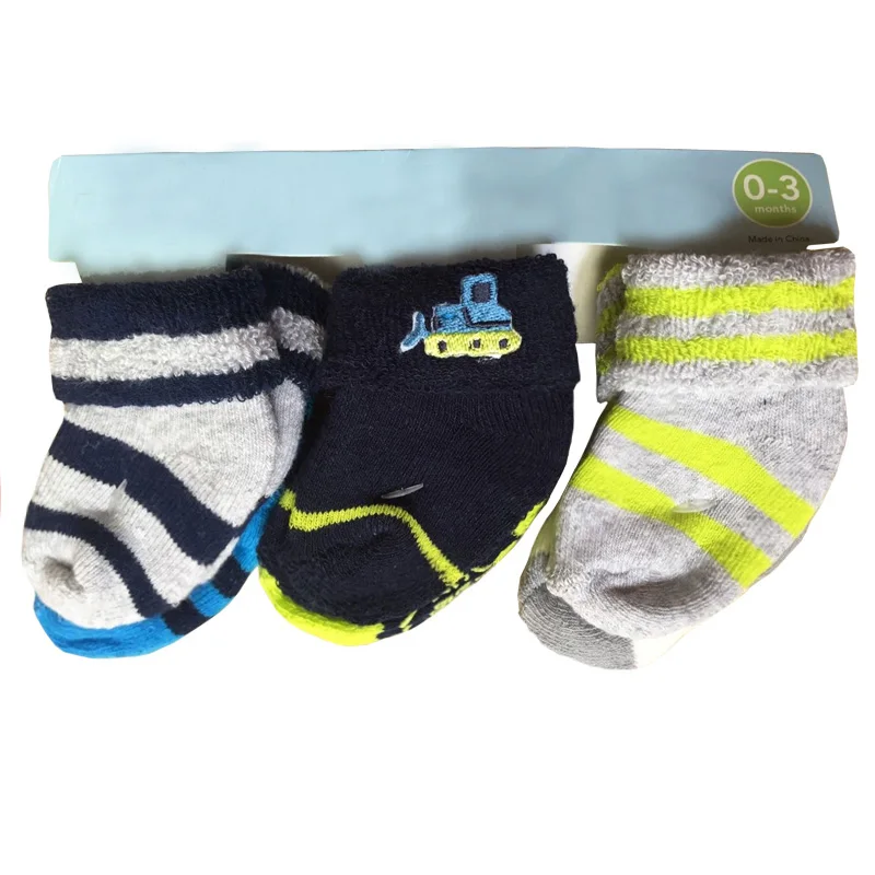 6pair/lot Newborn Baby Socks Boy and Girl Sock Kids Toddler's Meia