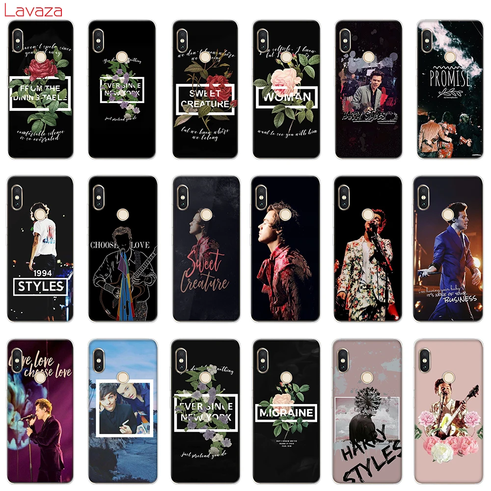 Lavaza One Direction Tattoos styles tomlinson чехол для POCOPHONE F1 чехлы Xiaomi A2 Mi8 Lite A1 Redmi Note 4X 5 6 Pro Чехол |
