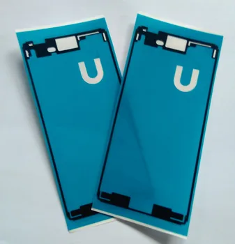 

DHL free ship 500Sets=1000pcs/lot, brand new For SONY XPERIA Aqua M4 front LCD Frame adhesive + back battery cover sticker glue.
