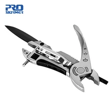 5 in 1 Zangen Tasche Messer Schraubendreher-set Kit Einstellbare Schlüssel Kiefer Spanner Reparatur Überleben Hand Multi Werkzeuge Zangen PROSTORMER
