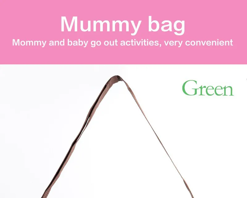 Мумия сумку диагональ большой Ёмкость детские пеленки Подгузники детские сумки детские пеленки рюкзак для мамы