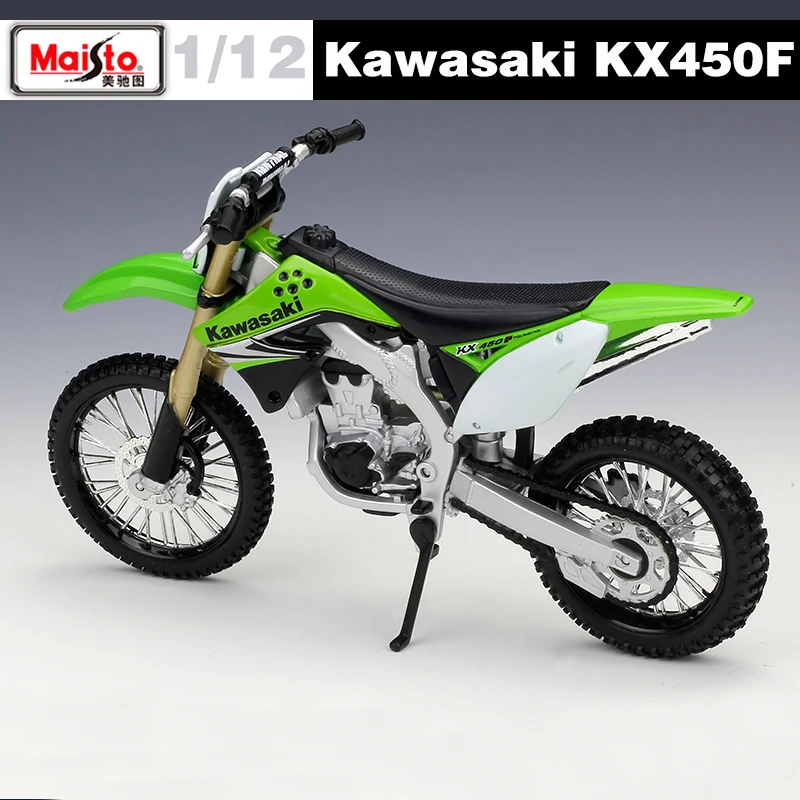 1/12 Scale Maisto KAWASAKI KX450F dirt motocross bike Motorcycle diecast model 