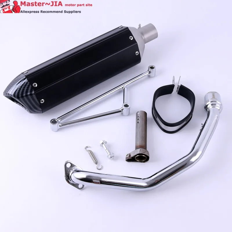 Выхлопной глушитель для мотоцикла скутера yoshimura GY6 125CC 150CC GY6|high performance exhaust|performance
