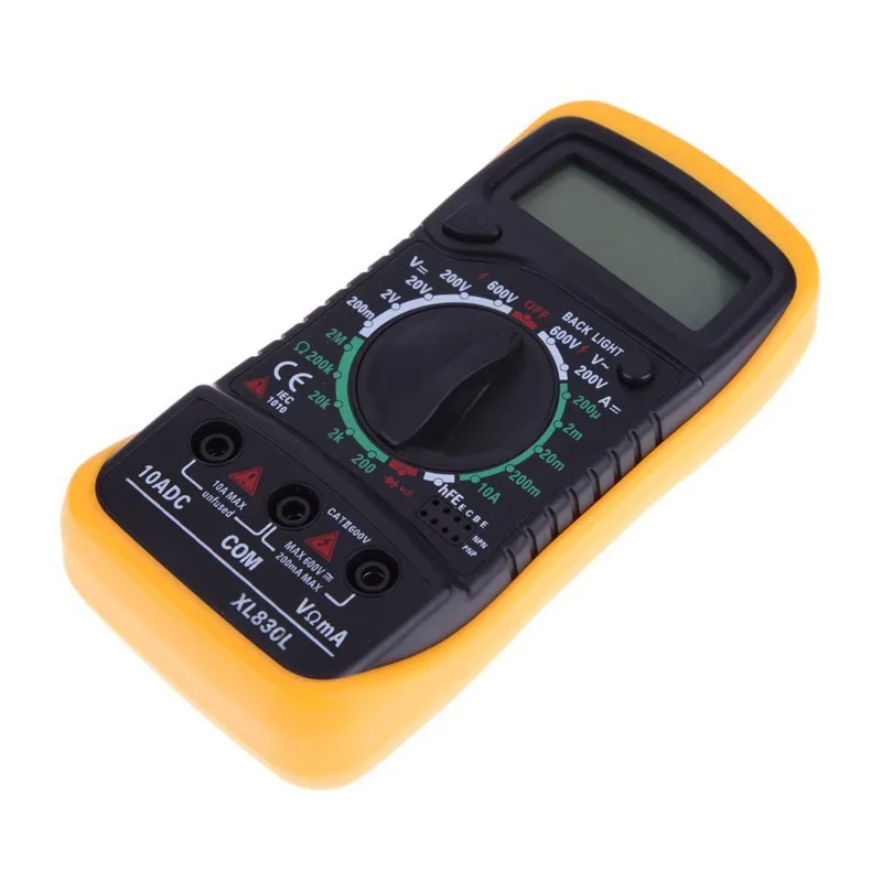 XL830L Handheld Digital Multimeters Volt Amp Ohm Metersin Multimeters