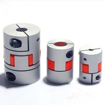 

HLTNC 3pc XB Coupler Aluminium Plum Flexible Shaft Coupling D20L25 Motor Connector Flexible Coupler