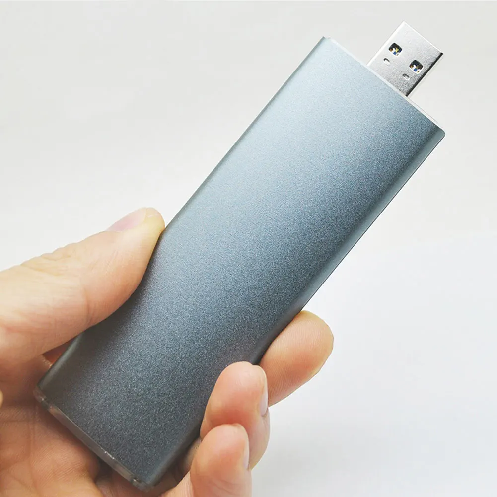 M.2 NGFF SSD to USB3.0 Portable Box Hard Disk Adapter M2 External HDD Enclosure