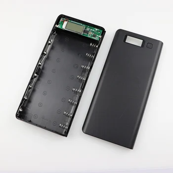 

5V Dual USB 18650 Power Bank Battery Box Mobile Phone Charger DIY Shell Case For iphone6 Plus S6 xiaomi huawei samsung