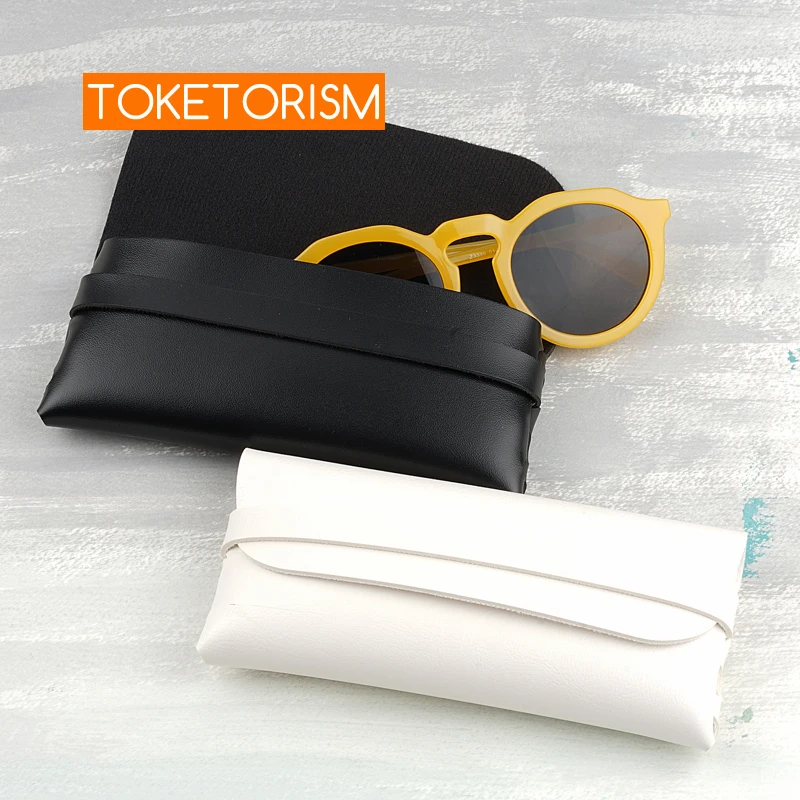 Toketorism portable and stylish soft glasses bags durable sunglasses cases for unisex B7