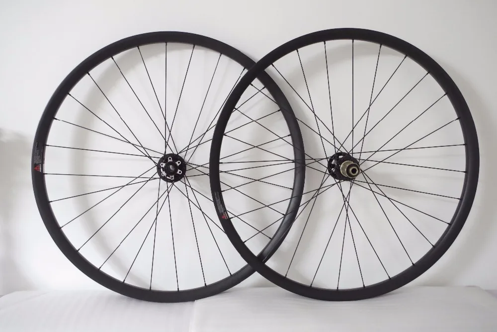 

DEERACE 29'' 27.5'' 26'' 28/32H 24mm x 23.5mm SUPER LIGHT TUBELESS MTB CARBON CLINCHER WHEELS SAPIM CX-RAY SPOKES for XC