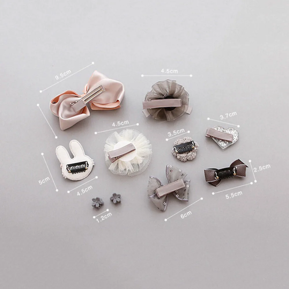 10 шт. детские заколки пряжки для волос|baby hair accessories set|hairpins girlshairpin barrette |
