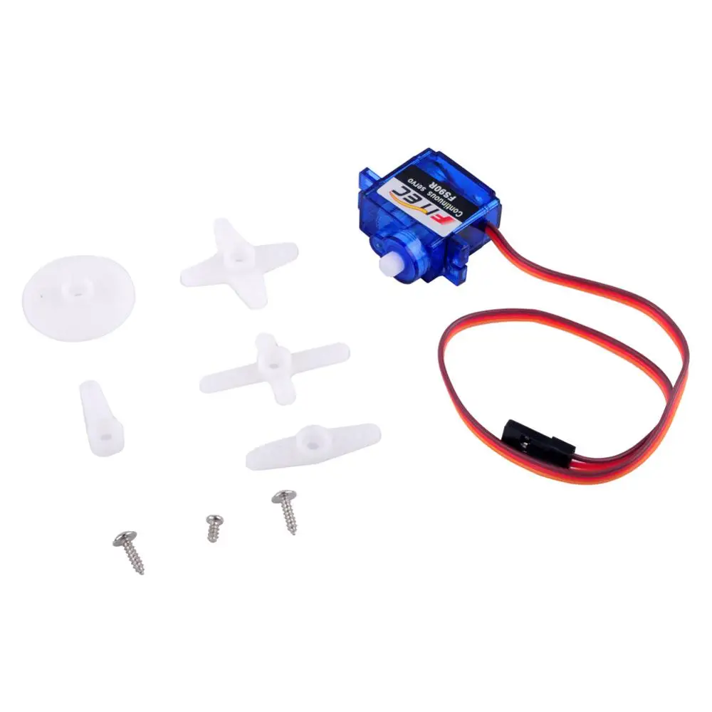 RCmall Feetech FS90R Servo 360 Degree Continuous Rotation Micro RC Quadcopter Servo For RC Car Boat Robot Drones FZ0101-01 (3)