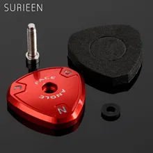 1 комплект(4 шт.) Красная пластина для гольфа+ винт+ шайба+ губка для Taylormade R11 алюминиевый держатель для гольфа Сменные аксессуары для клюшек для гольфа