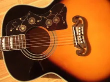 

Wholesale-2015 New + Factory + stock product Chibson J200 Sunburst guitar, electric acoustic guitar maple top handmade guitar