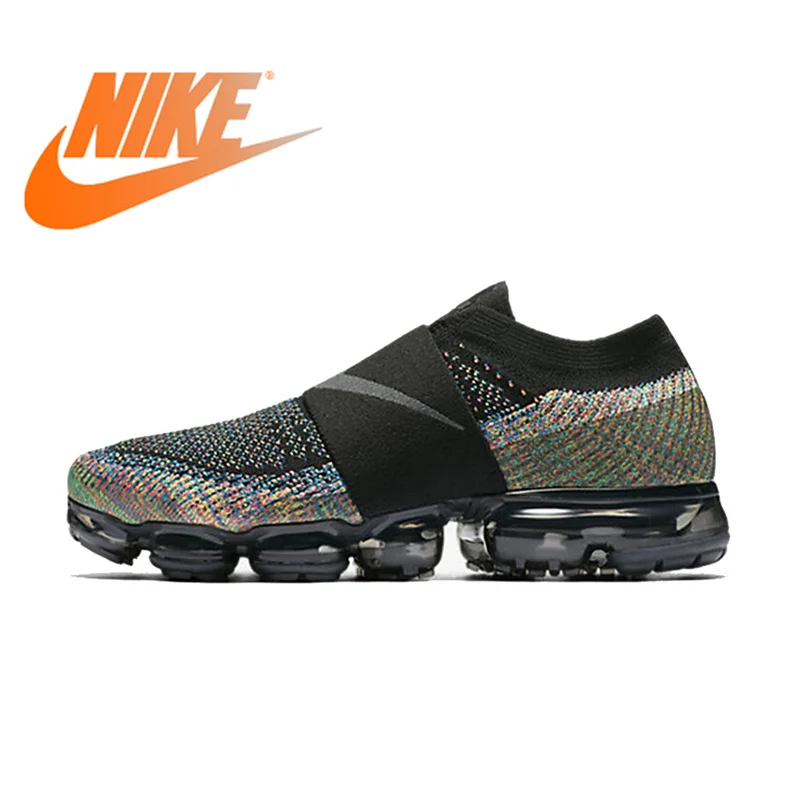 Оригинальные аутентичные Nike Женская обувь Air Vapor Max FlyLine Радужная подушечка подушки удобные кроссовки Спорт на открытом воздухе AA4155