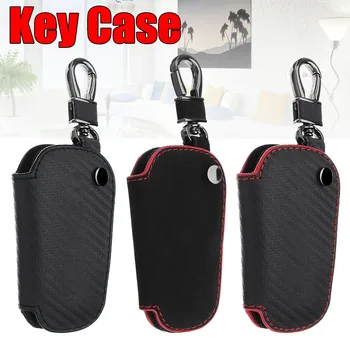 

Carbon Fiber Skin Key Case Cover Ring for Mercedes for Benz for AMG A C E S GLA GLC CLA