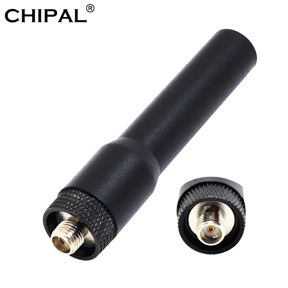 Двухдиапазонная Антенна CHIPAL Mini для рации Baofeng мягкая антенна SF20 SMA гнездовой