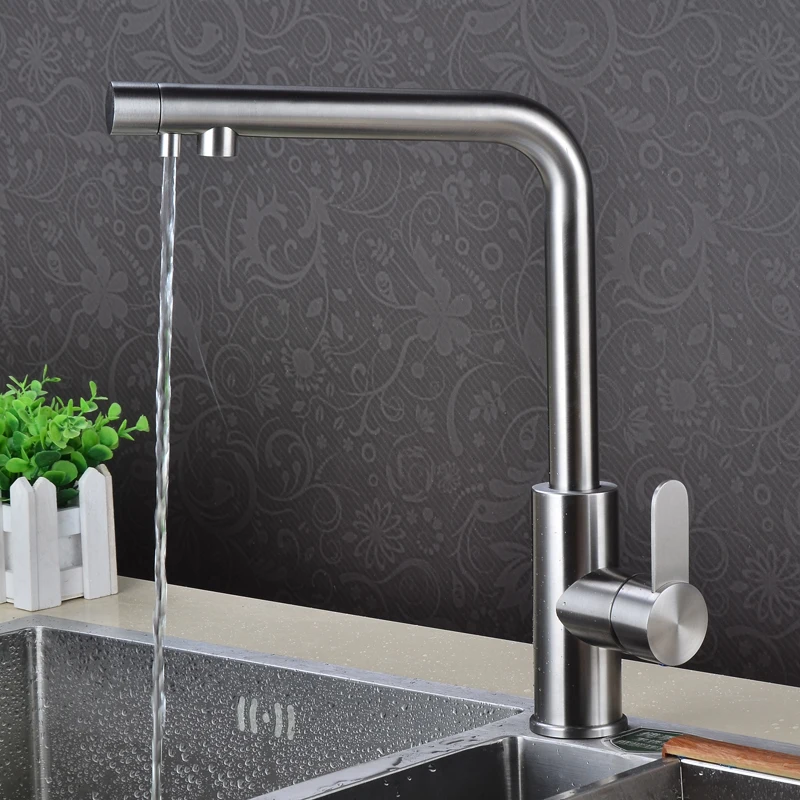 Кухня из нержавеющей стали 304|water faucet|faucet waterhot and cold |