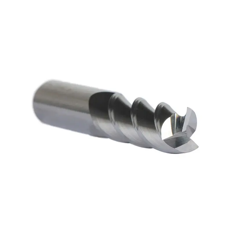 

DIY End Mill Home Drill CNC Metalworking 2Pcs 3 Flute Cutter Set Solid Tungsten Carbide HRC45 Equipment Practical