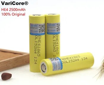 

3pcs New Original HE4 2500mAh Li-lon Battery 18650 3.7V Power Rechargeable batteries Max 20A,35A discharge