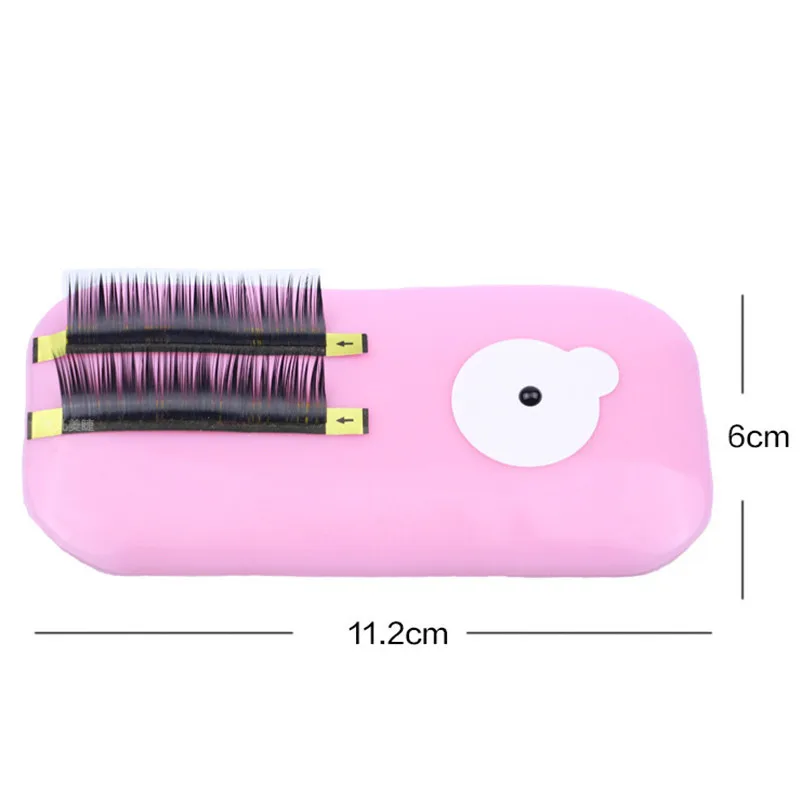 1Pcs Silicone Pad Eye Lashes Holder Professional Beauty Salon Isolated Patches Reusable False Eyelash Grafting Tools